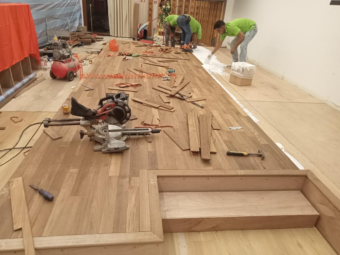 Parquet Repair & Restoration — wood floor service in Singapore